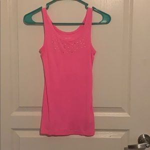 Pink tank top